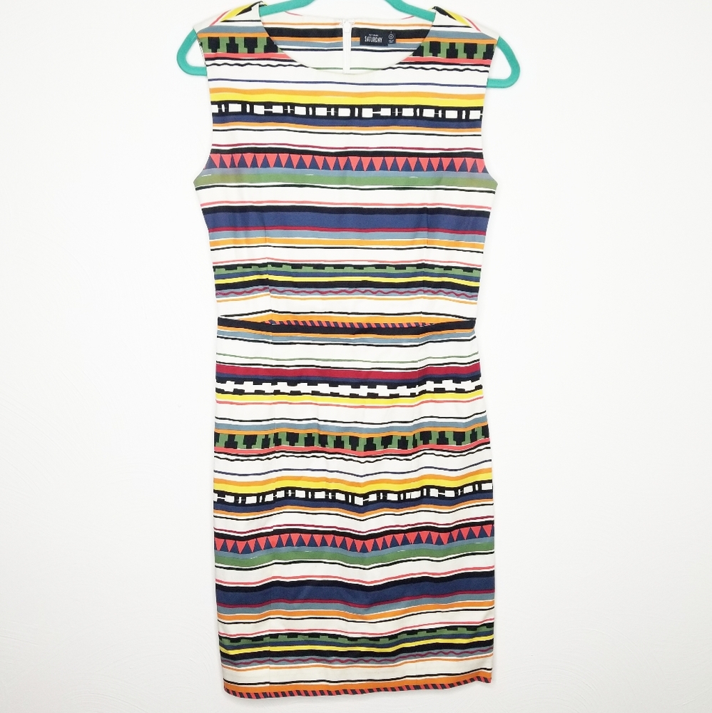 Kate Spade Multicolor Striped Dress